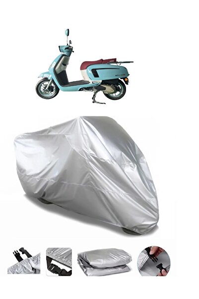 CoverPlus ألتاي ريستريتو 125 علامة تجارية مقاومة للماء باللون الرمادي