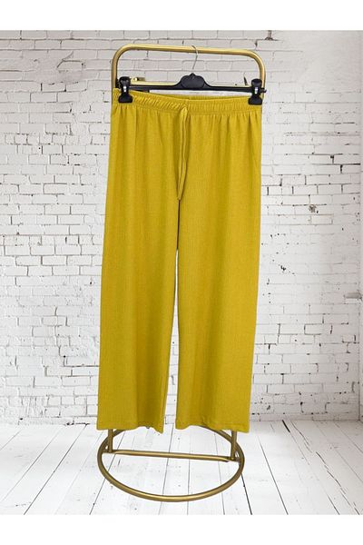 STİLZERAFET Loose Cut Wide Leg Trousers