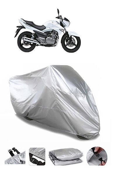 CoverPlus ماركة سوزوكي GW250 إينازوما رمادية مقاومة للماء للدراجات النارية