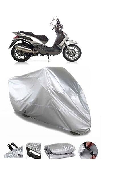 CoverPlus بياجيو بيفرلي 200 علامة تجارية مقاومة للماء باللون الرمادي