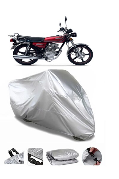 CoverPlus كوبا الفهد 100R ماكس رمادي مقاوم للماء دراجة نارية العلامة التجارية