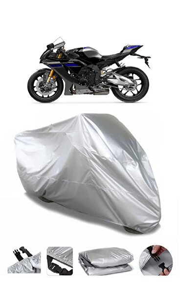 CoverPlus ماركة ياماها YZF R1M رمادية مقاومة للماء للدراجات النارية
