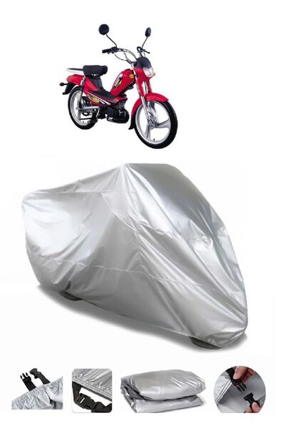 CoverPlus ماركة ياماها جالاكسي رمادية مقاومة للماء للدراجات النارية