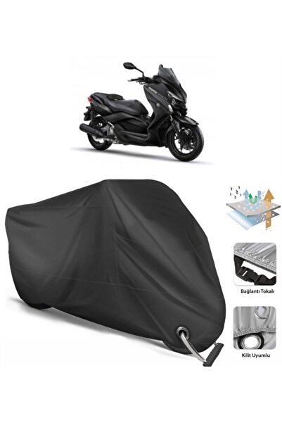 CoverPlus Yamaha X-max 250 Momodesign Motor Brandası Arka Çanta Uyumlu (bağla...