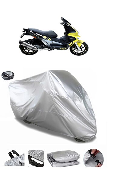 CoverPlus حقيبة خلفية متوافقة مع Gilera Runner VXR 200، علامة تجارية مقاومة ل...