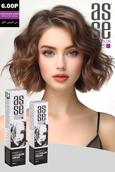 asse 6.00 P Yoğun Koyu Kumral - 60ml Tüp Boya