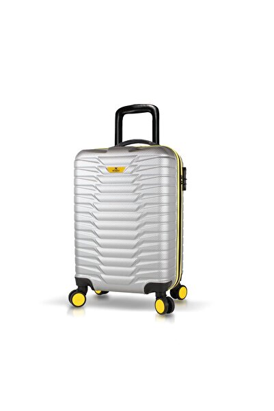 My Valice Croc Abs Küçük Kabin Boy Gri Valiz