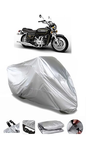 CoverPlus ماركة هوندا جولدوينج GL 1000 رمادية مقاومة للماء للدراجات النارية