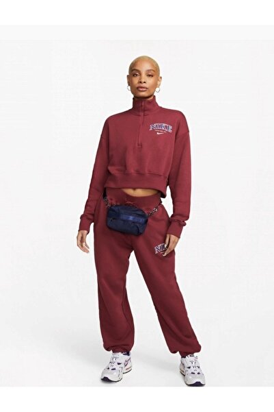 Nike Sportswear Phoenix Fleece High Waisted Oversized Kadın Eşofman Altı fb9959-677