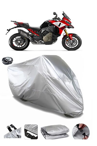 CoverPlus حقيبة Ducati Multistrada V4 Pikes Peak الخلفية متوافقة مع غطاء دراج...