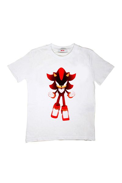 TakeTshirt Tricou pentru copii Sonic The Hedgehog Alb