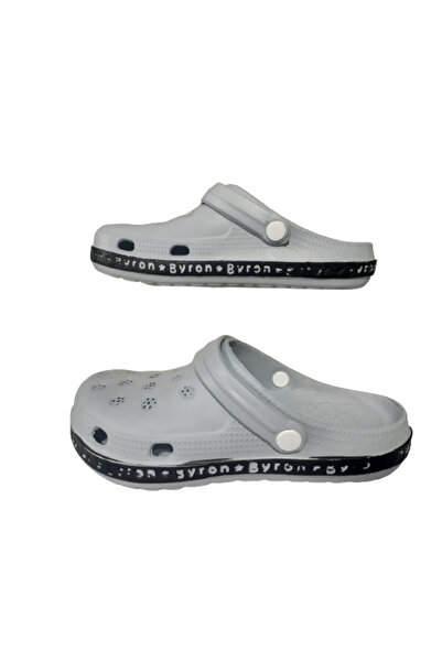 Byron Byrn09-20 Gray Unisex Sabo Hospital Nurse Slippers