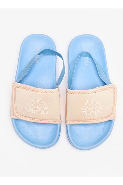 Kappa Girls's Logo Print Sandals with Back Strap