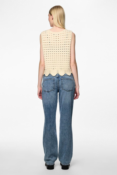 PIECES PcnoelleLWSStraight CutDenimJeans