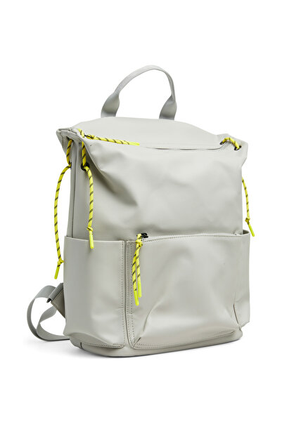 PIECES Vodoodpudivý batoh pro ženy – 28x36x16 cm, 1 boční kapsa otevřená, 1 přední kapsa