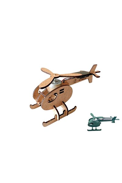 RML - RoboMakerLab - Solar Helikopter Eğitici Kendin Yap Hareketli Demonte Ah...