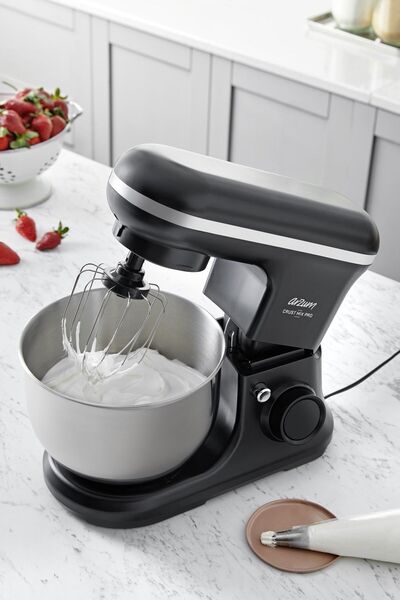 Arzum Ar1178 Crust Mix Pro Dijital Ekran 5 Lt Stand Mikser Siyah