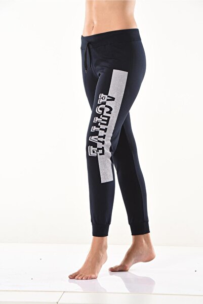 Oresse بنطال رياضي نسائي ضيق الساق مطبوع من Derya Kurşun