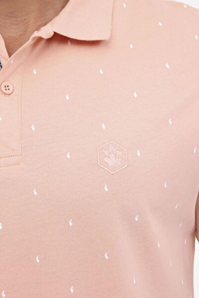 lumberjack Jasper Urb1050 - Μπλουζάκι με στάμπα κάκτου με γιακά πόλο