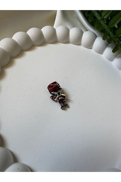 ni aksesuar Deadpool Charm - Silver S925 Stamped