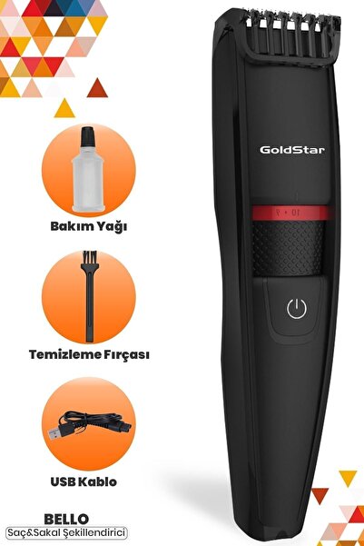 GoldStar Gs-7006 Bello Saç Ve Sakal Şekillendirici
