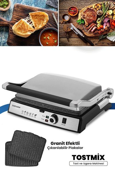 GOLDMASTER Tostmix Gm-7450r Toaster Silver