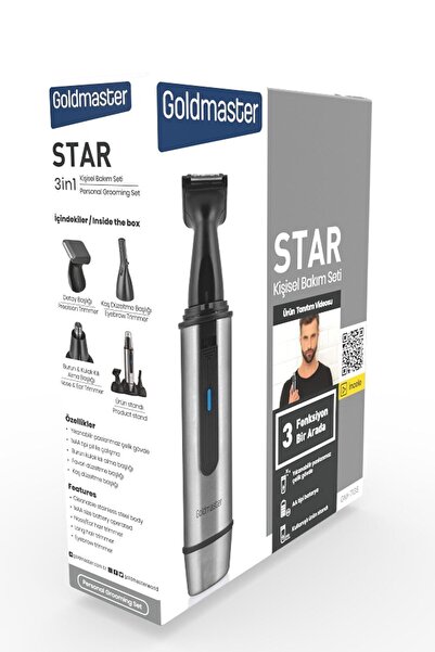 GOLDMASTER Gm-7138 Star Kişisel Bakım Seti 2015st60427194284