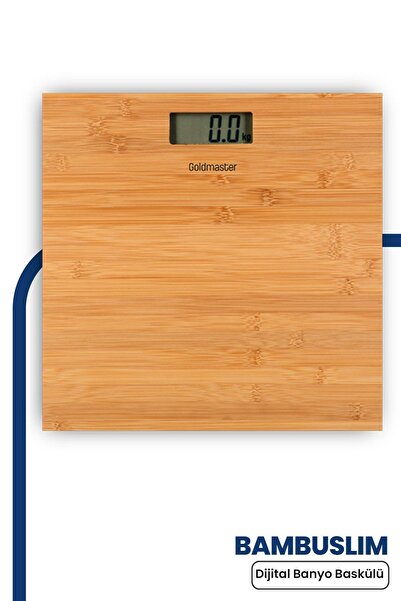 GOLDMASTER Bambu Slim  Dijital Banyo Baskülü IN-6106