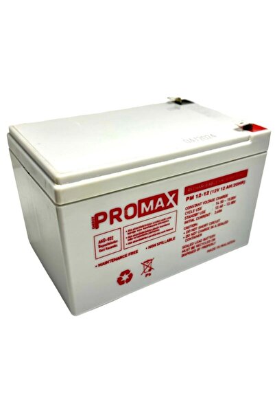 electroon Energy Promax 12Volt 12Amper Akü 12V 12AH