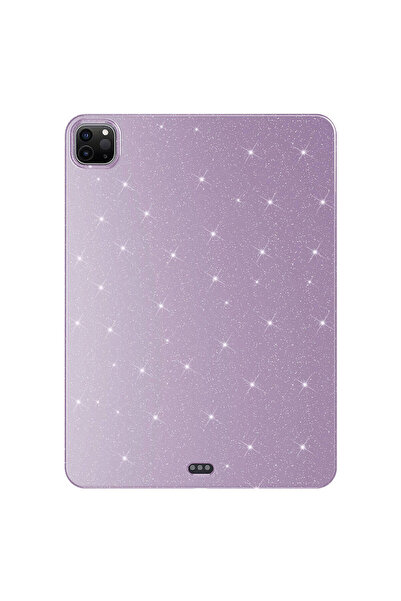 wenixs aksesuar iPad Pro 11 2020 (2Nd Generation) Glittery Glossy Look Compatible Zore Tablet Cotton Case-Black