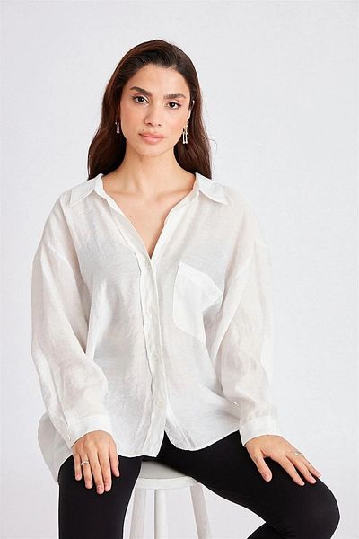 Fast Perry CAMASA OVERSIZE CU UMAR JOS