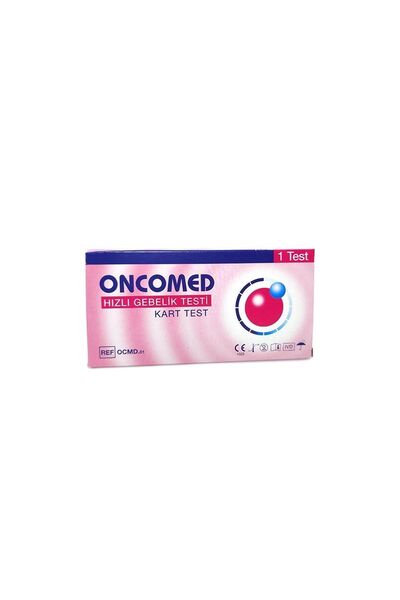 MT Oncomed Hızlı Gebelik Testi Kart Test - Vb716