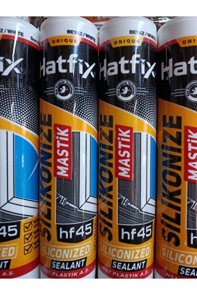 Hatfix Silikonize Mastik 5 Adet