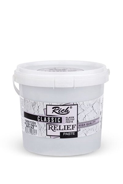 Rich Rölyef Pasta 1200 Gr Beyaz