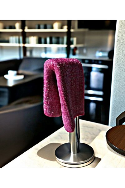 POLYCLEAN Mikrofiber Mutfak Bezi Simli Kareli 40x40 Cm 2 Adet ( 2 Renk )