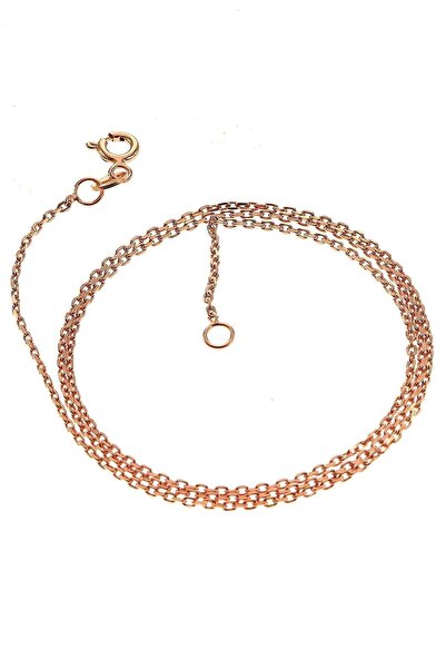 Söğütlü Silver Kadın Rose ;Kolye Zinciri (60 Cm) SGTL6371