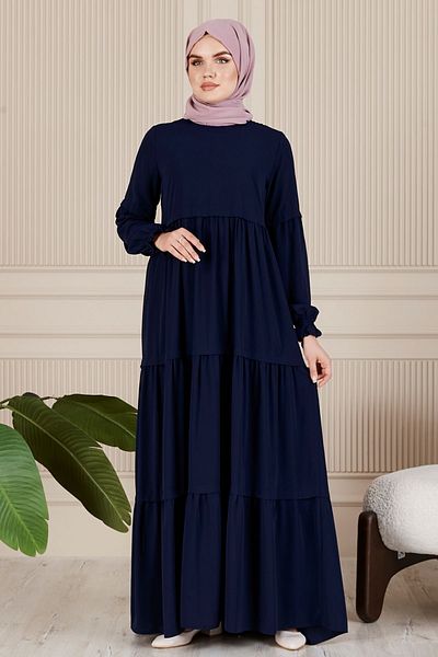 fistan Medina Mother and Prayer Dress - Μεταξωτό Σχέδιο Hijab, Κομψό και Κομψό