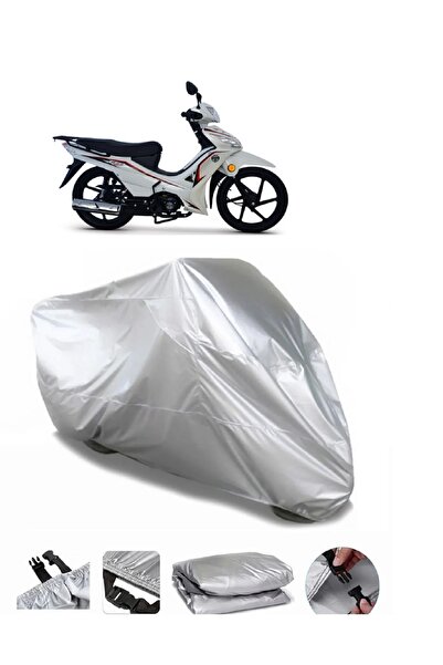 CoverPlus ماركة دراجة نارية مقاومة للماء باللون الرمادي من كوبا إيجه 100