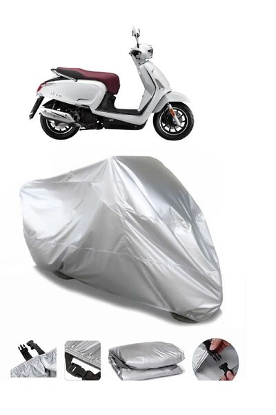 CoverPlus Kymco مثل 50 حقيبة خلفية متوافقة مع علامة تجارية مقاومة للماء للدرا...