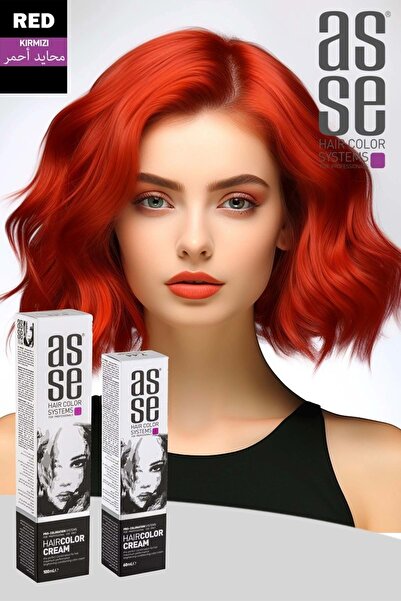 asse Kırmızı - 60ml Tüp Boya