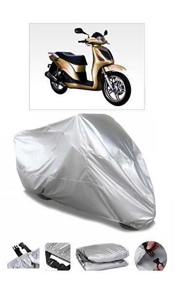 CoverPlus دورادو أركون 150 حقيبة خلفية متوافقة مع غطاء دراجة نارية مقاوم للماء