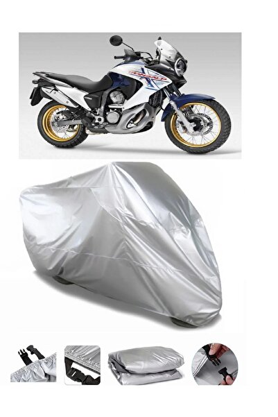 CoverPlus ماركة هوندا XL 750 Transalp رمادية مقاومة للماء للدراجات النارية