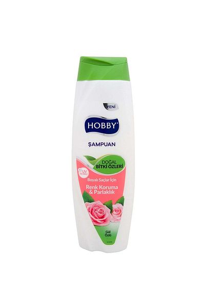 Hobby 600 ml Rose Shampoo - Plant Extract, UV Filter