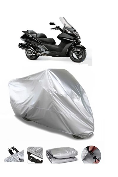 CoverPlus ماركة هوندا FJS 400 Silverwing رمادية مقاومة للماء للدراجات النارية