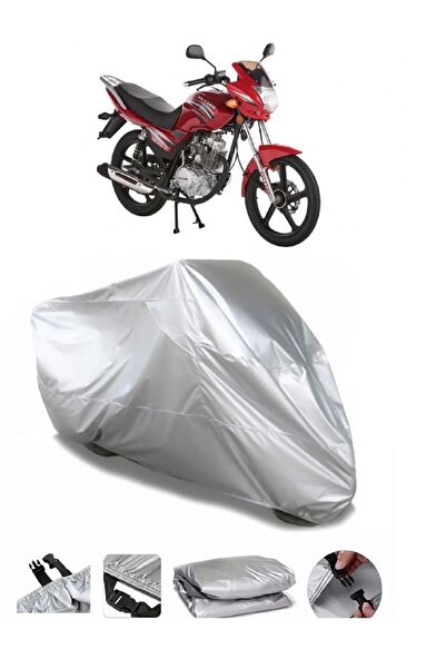 CoverPlus ماركة Salcano Tiger Speed 125 رمادية مقاومة للماء للدراجات النارية