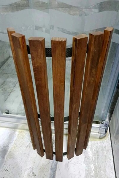 ADEN DESİGN Ξύλινο χαλάκι μπάνιου 40 x 40 εκ