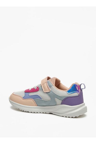 Flora Bella by Shoexpress Flora Bella Colourblock Sneakers with Hook and Loop Closure