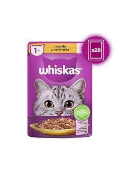Mars WHİSKAS 85 GR POUCH TAVUKLU 28'Lİ