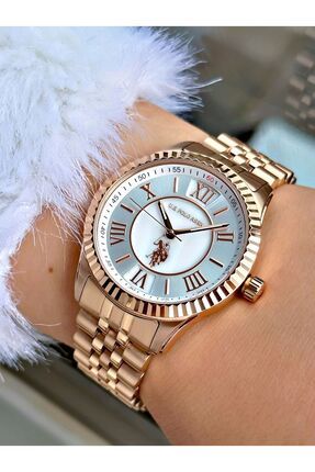 Us polo assn watch rose gold outlet