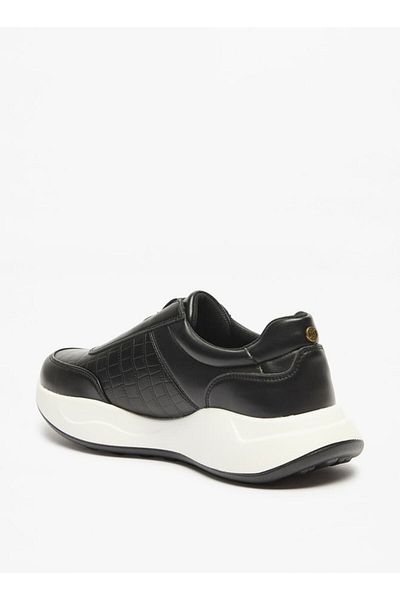 Duchini Men's Textured Slip-On Sneakers